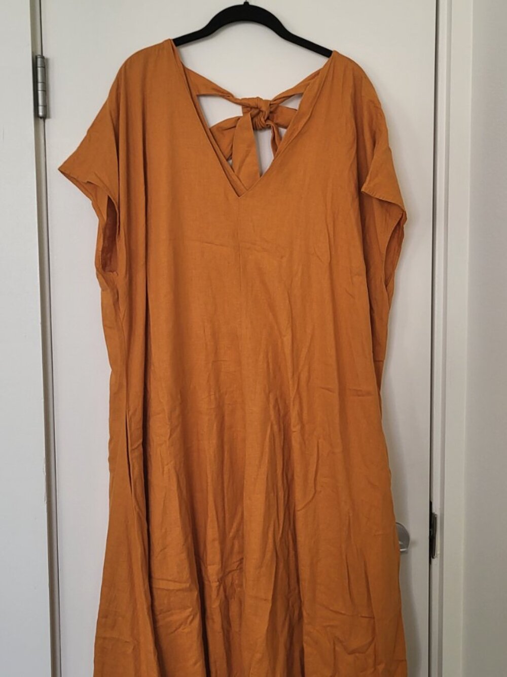 Universal Standard Linen Dress L 22/24 - Picture 2 of 4